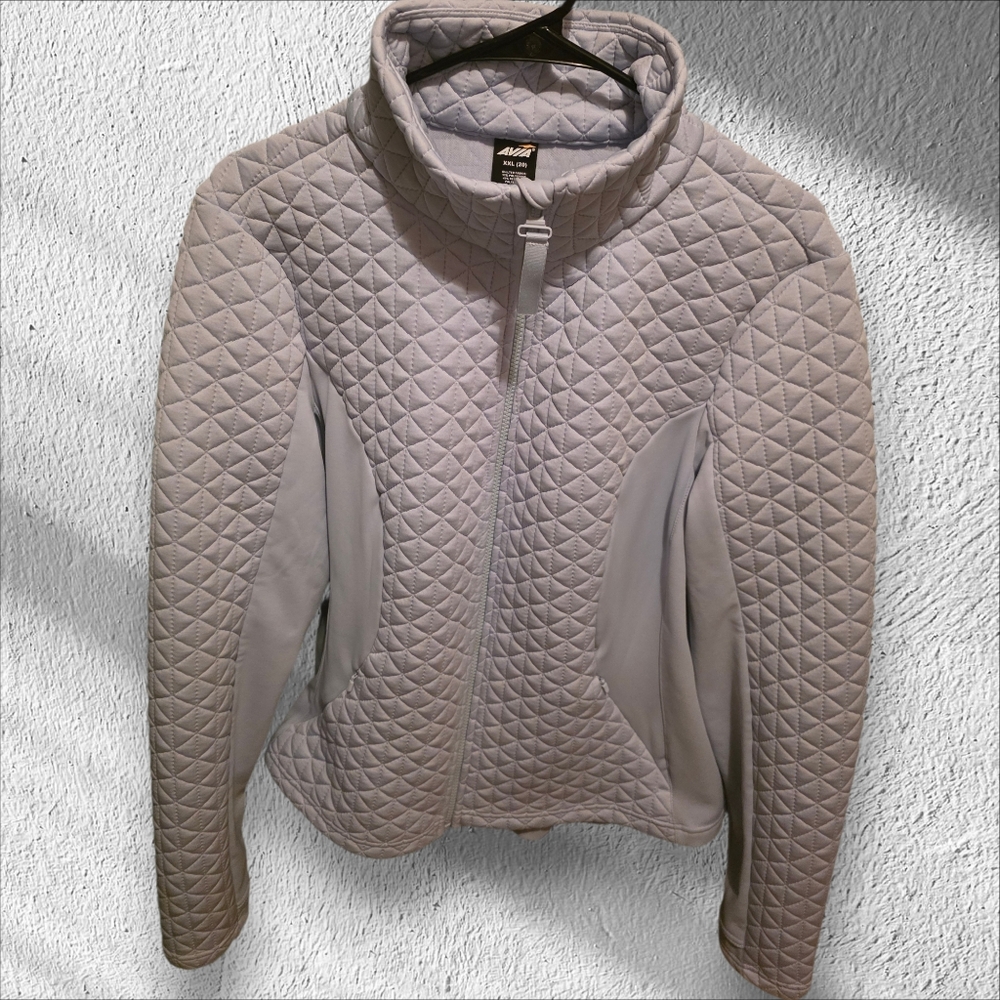 Avia Quilted Jacket In Baby Blue